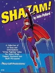 cover Shazam! Percussion Solo Book cover